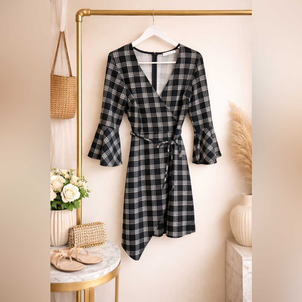 Cute little mini plaid Dress